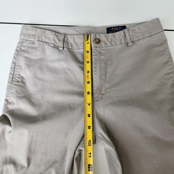 Polo Ralph Lauren Kids Beige Chino Pants Size 16 Classic Pony Logo - Picture 4 of 11